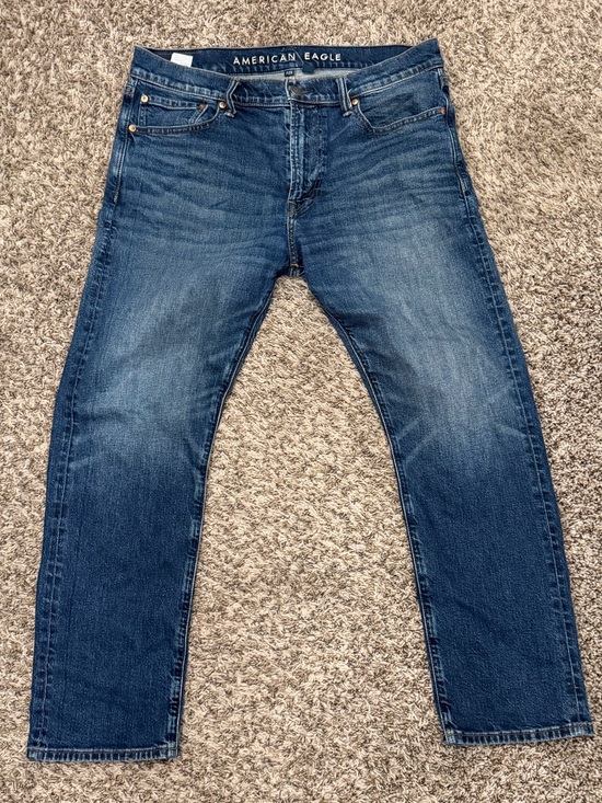 American Eagle Outfitters Other - American Eagle Outfitters Straight Fit Dark Blue Jeans